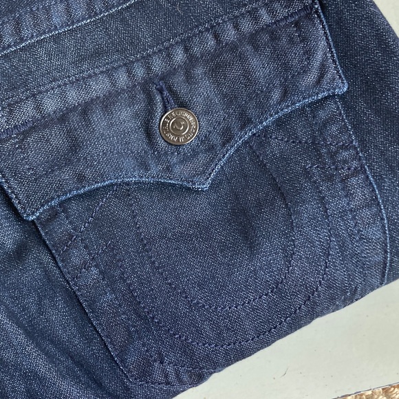New w Tag: True Religion Ricky Relaxed Straight. Dark Wash. Size 33 Waist - Picture 11 of 15